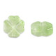Abalorio de cristal 10mm Trébol - Verde claro